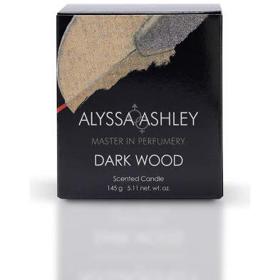 Alyssa Ashley Dark Wood Vela Aromática 145G