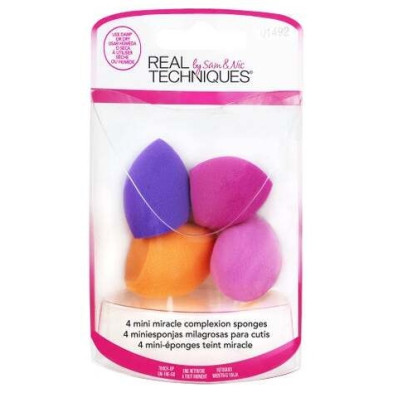 Real Techniques Miracle Complexion Mini Esponjas 4Uds