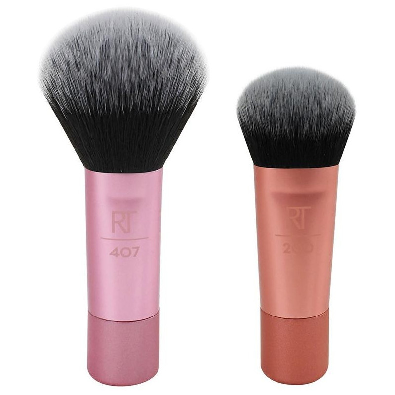 Real Techniques Mini Brush Duo Brocha Maquillaje 2Uds