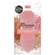 Real Techniques Kit Esponjas Miracle Powder 2Uds