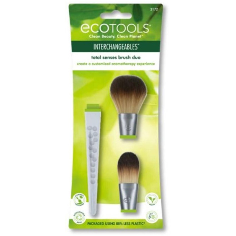 Ecotools Total Senses Brush Duo 3Uds