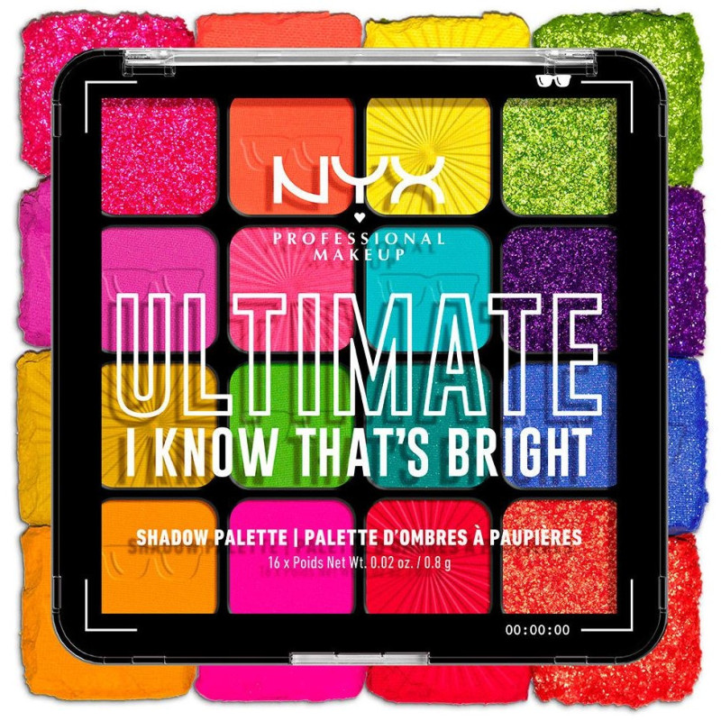 Ultimate Shadow Palette I Know That&apos;S Bright 16 X 0,83 Gr