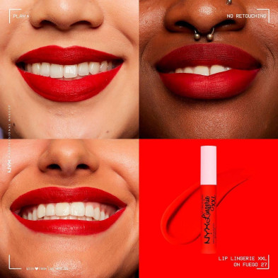 Nyx Lingerie Xxl Matte Liquid Lipstick 27 On Fuego 4Ml