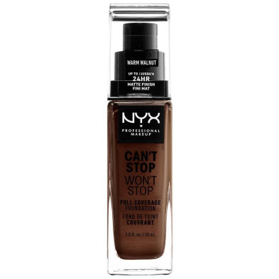 Can'T Stop Won'T Stop Full Coverage Foundation Warm Walnut 30 Ml
