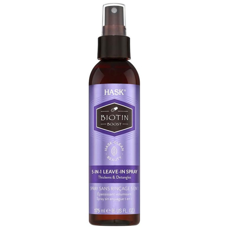 Hask Biotin Boost 5 In 1 Leave In Spray 177Ml Hask Biotin Boost 5 In 1 Leave In Spray 177Ml