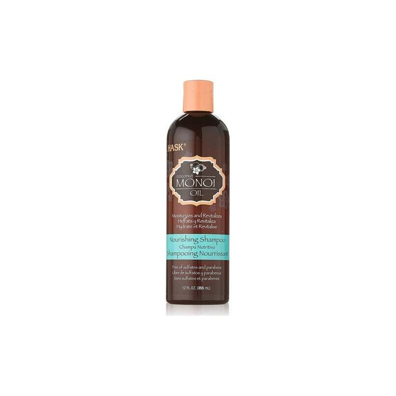 Hask Monoi Champú Aceite De Coco Nutritivo 355Ml Hask Monoi Champú Aceite De Coco Nutritivo 355Ml