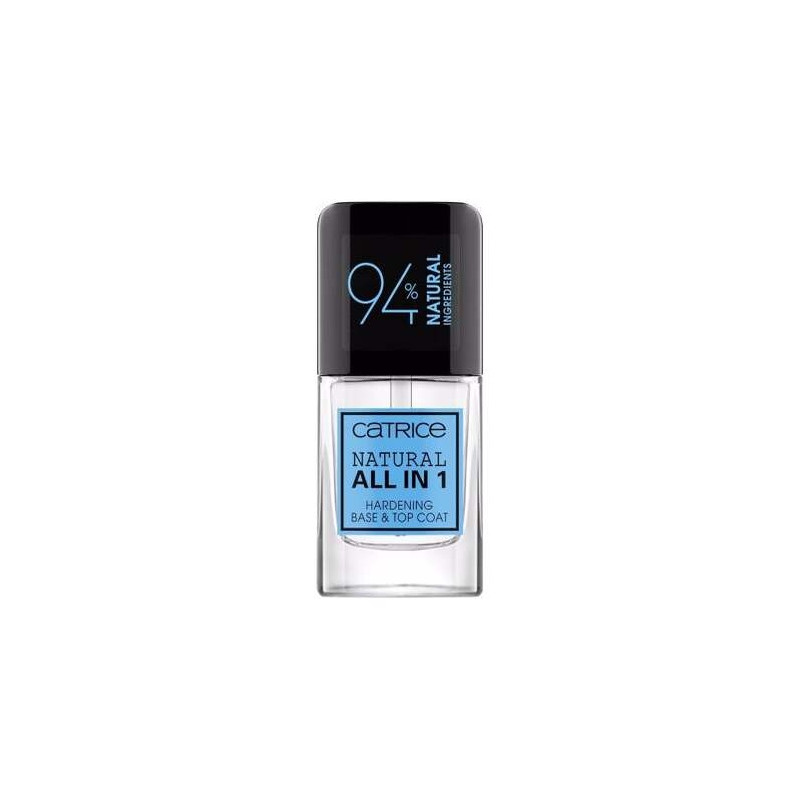 Catrice Natural All In 1 Endurecedor, Base Y Top Coat 10,5Ml