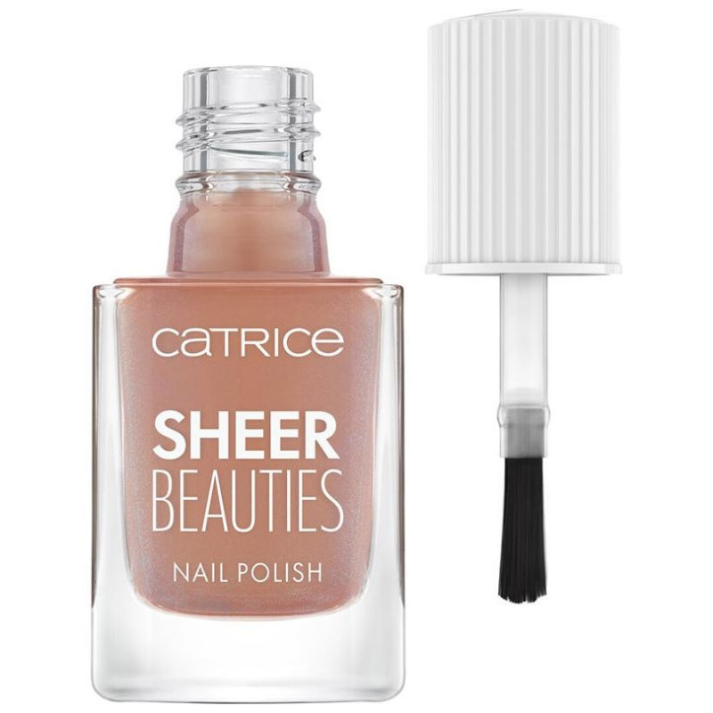 Catrice Sheer Beauties Nail Polish Nro 060 Love You Latte 10.5Ml