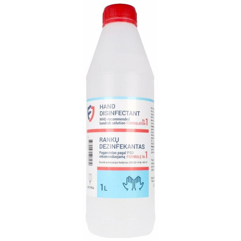 Hand Desinfectant Hand Desinfectante Handrub Solución 1000Ml