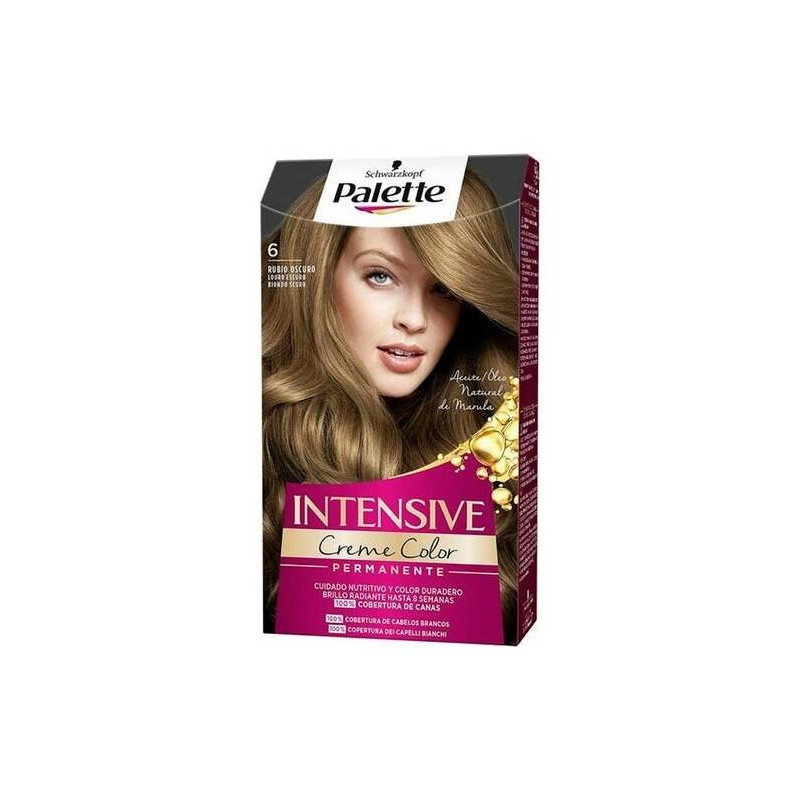 Schwarzkopf Palette Intensive Nº6 Rubio Oscuro 1Ud