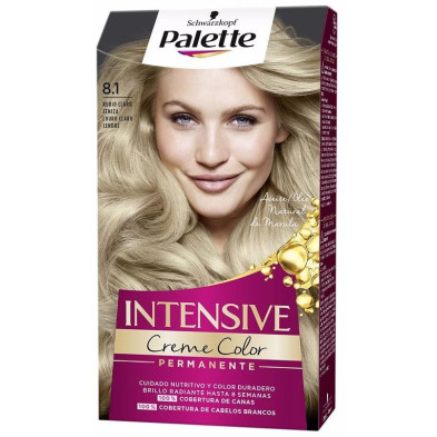 Schwarzkopf Palette Intensive Tinte 8.1 Rubio Claro Ceniza 1Ud