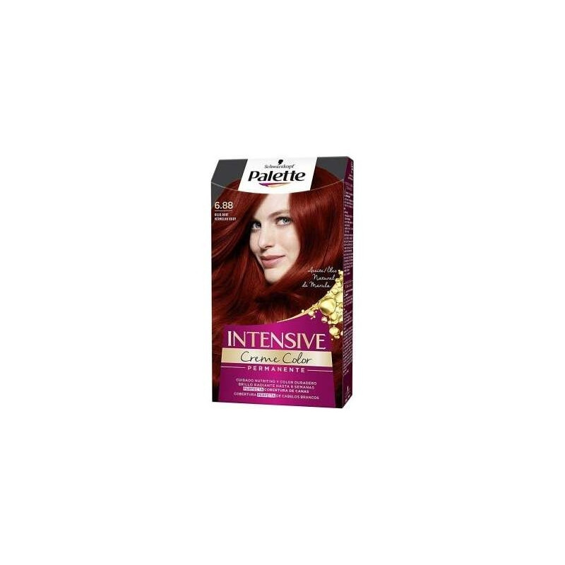 Schwarzkopf Palette Intensive Tinte N6.88 Rojo Rubí 1Ud
