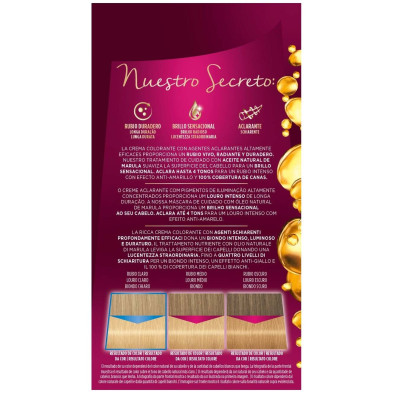 Schwarzkopf Kit Tinte Palette Intensive 10 Rubio Muy Claro