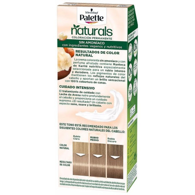 Schwarzkopf Palette Natural Tinte 8.1 Rubio Claro Helado 1Ud
