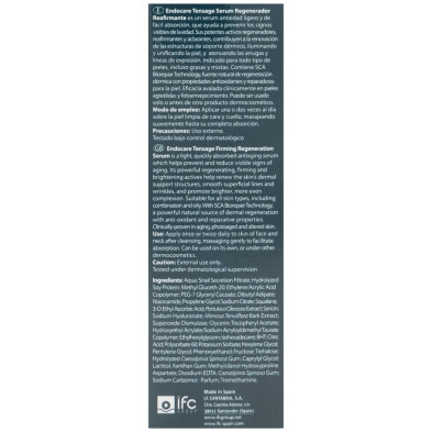 Endocare Tensage Sérum Reafirmante Regenerador 30Ml