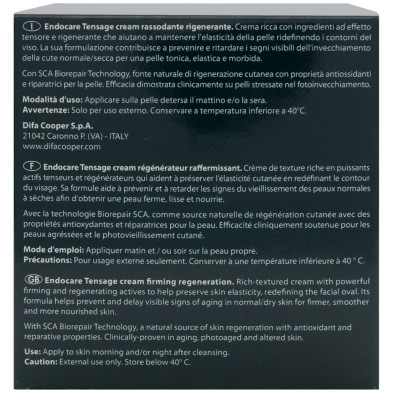 Endocare Tensage Crema 50Ml