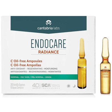 Endocare Radiance C Oil-Free Ampollas 10Amp