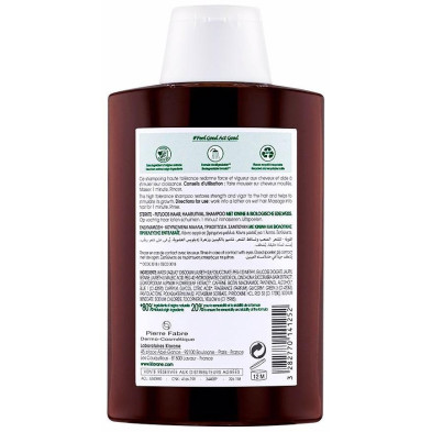 A La Quinina Y Edelweiss Bio Champú Anticaída 200 Ml