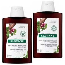 A La Quinina Y Edelweiss Bio Champú Fortalecedor Duo 2 X 400 Ml