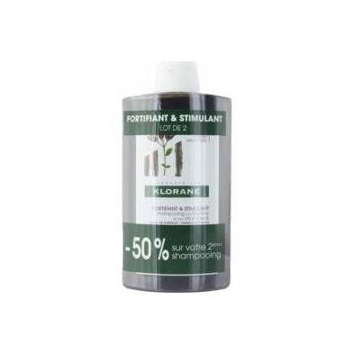 A La Quinina Y Edelweiss Bio Champú Fortalecedor Duo 2 X 400 Ml