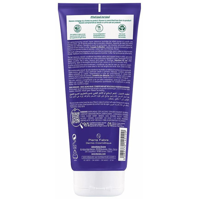 A La Centaurea Bio Acondicinador Antiamarilleo Cabello Gris Y Rubio 150 Ml A La Centaurea Bio Acondicinador Antiamarilleo Cabello Gris Y Rubio 150 Ml