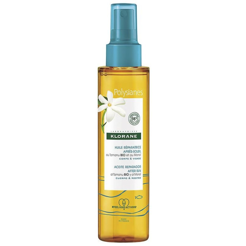 Polysianes Monoï Y Tamanu Bio Aceite Reparador After Sun 150 Ml