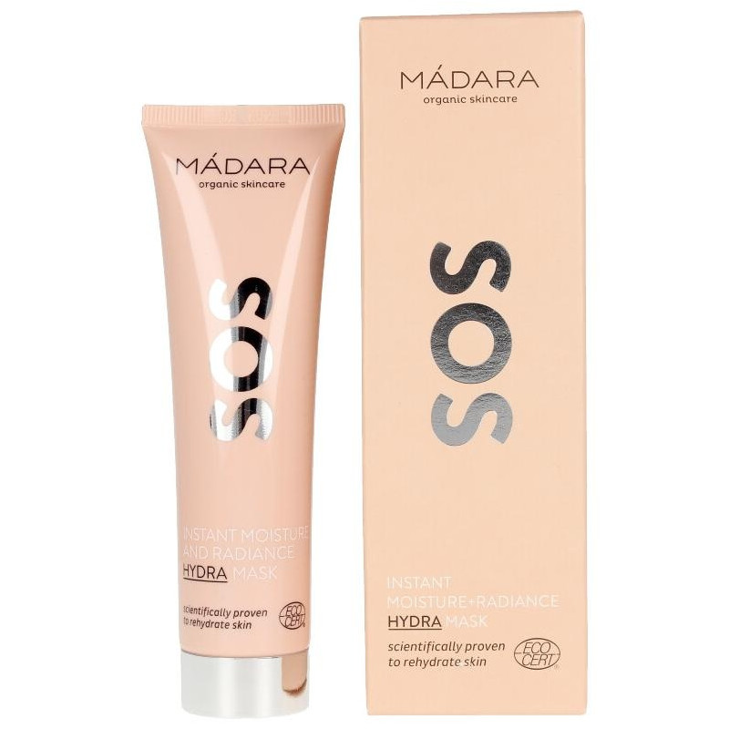 Mádara Sos Mascarilla Hidrat Instant Moisture Radiance 60Ml + 15Ml