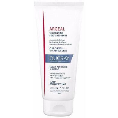 Argeal Champú-Crema Seboabsorbente Para Cabello Graso 200 Ml