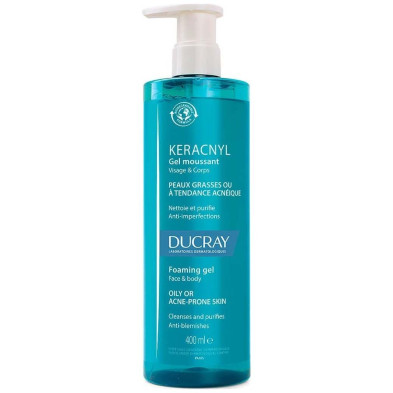 Ducray Keracnyl Gel Limpiador 400Ml