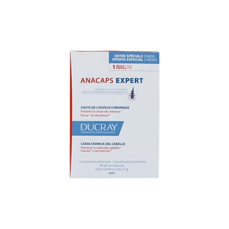 Anacaps Expert Complemento Caída Reaccional 30 Cápsulas Anacaps Expert Complemento Caída Reaccional 30 Cápsulas