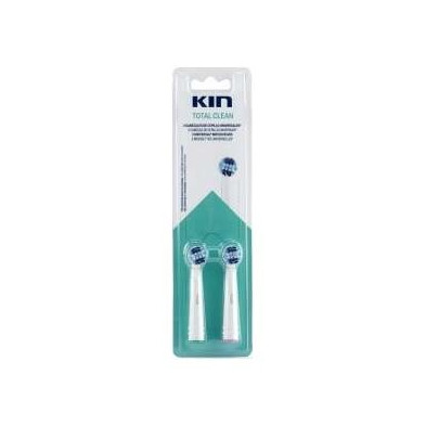 Kin Cepillo Dental Eléctrico Recambio Limpieza Total 2 U