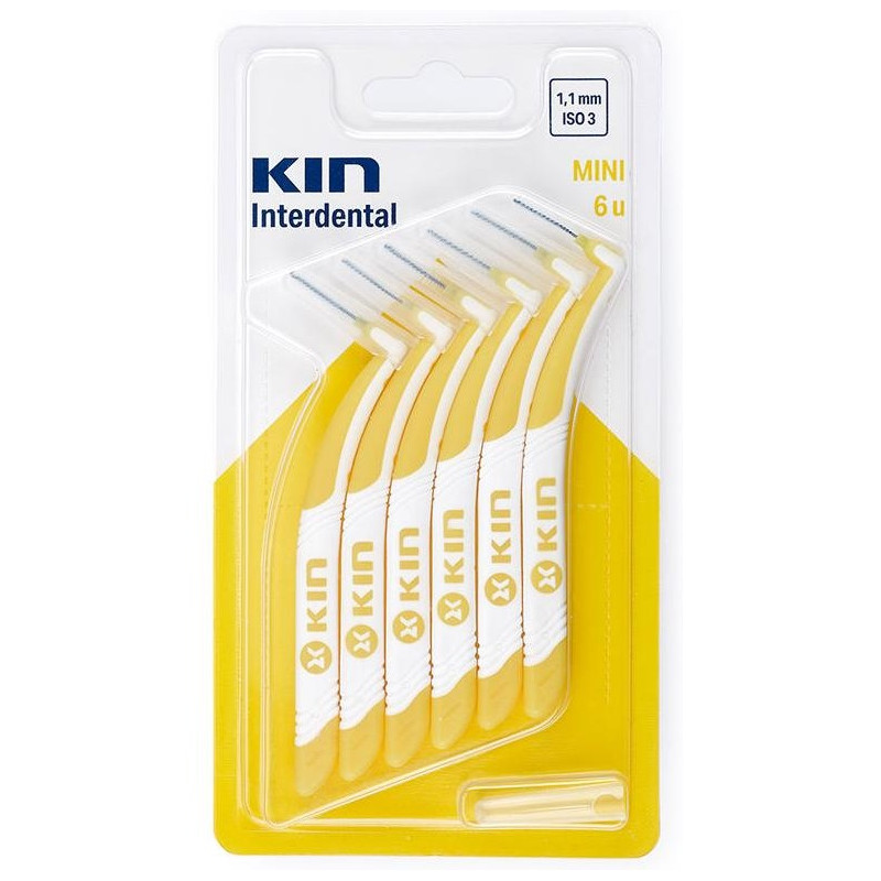 Kin Interdental Mini 1,1 Mm 6 U Kin Interdental Mini 1,1 Mm 6 U