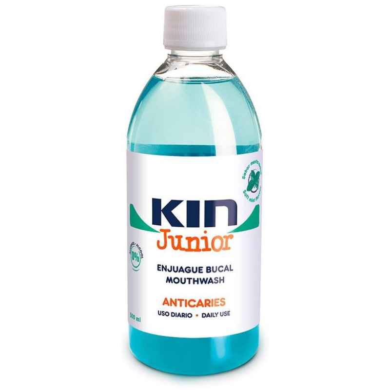 Kin Junior Enjuague Bucal Anticaries 500 Ml Kin Junior Enjuague Bucal Anticaries 500 Ml
