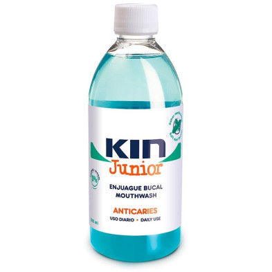 Kin Junior Enjuague Bucal Anticaries 500 Ml Kin Junior Enjuague Bucal Anticaries 500 Ml