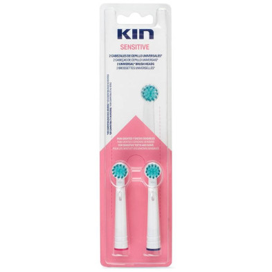 Kin Sensitive Cabezal Cepillo Eléctrico Universal 2 U
