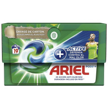 Ariel Pods Odor Active 3En1 Detergente 19 Cápsulas