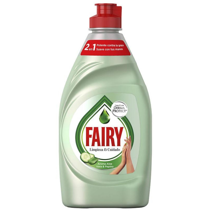 Fairy Aloe Derma Protect Lavavajillas Concentrado 340 Ml