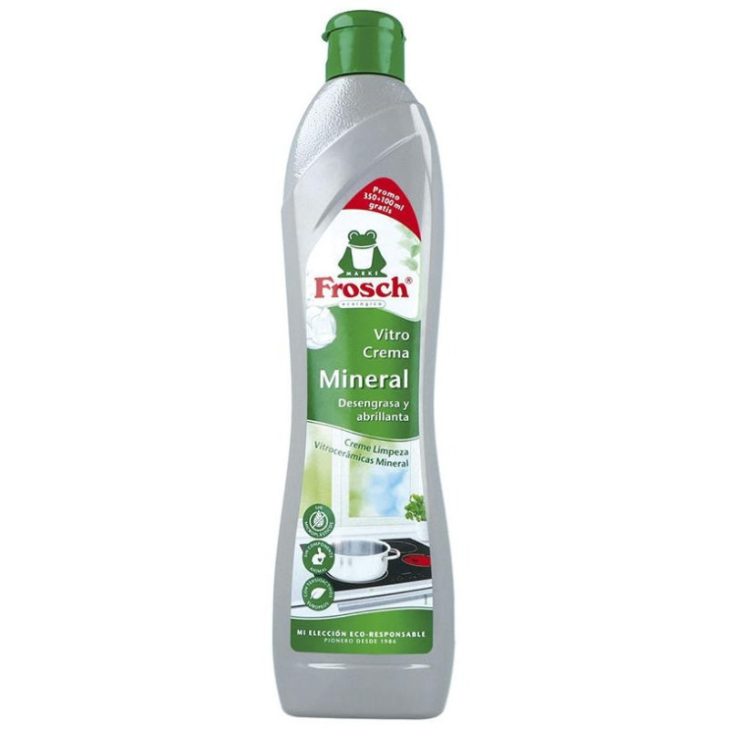Frosch Ecológico Vitrocerámicas Crema Mineral 450 Ml