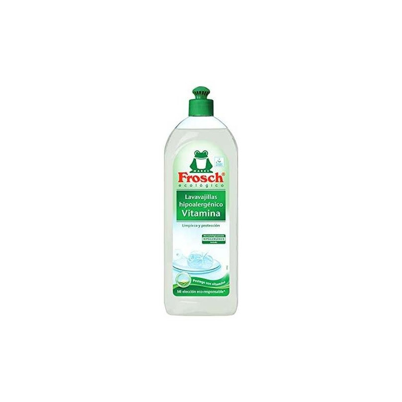 Frosch Ecológico Lavavajillas Hipoalergénico Vitamina 750 Ml Frosch Ecológico Lavavajillas Hipoalergénico Vitamina 750 Ml