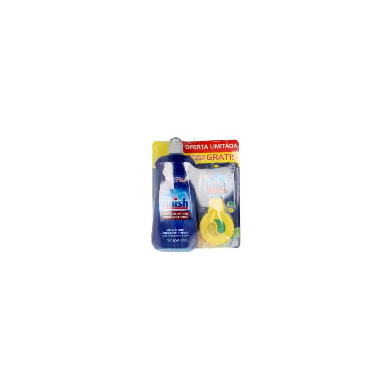 Finish Abrillantador Lavavajillas 500 Ml + Ambientador Lavavajillas 2 U