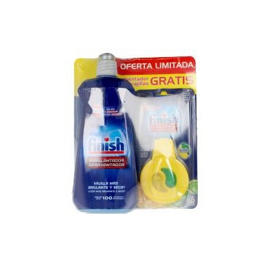 Finish Abrillantador Lavavajillas 500 Ml + Ambientador Lavavajillas 2 U