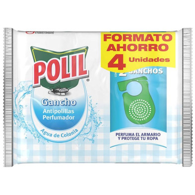 Polil Perfumador Antipolillas Colonia X 4 U Polil Perfumador Antipolillas Colonia X 4 U