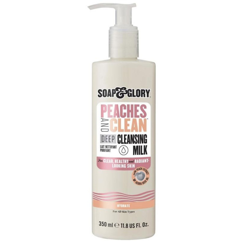 Soap Y Glory Peaches And Clean Cleansing Milk 350Ml Soap Y Glory Peaches And Clean Cleansing Milk 350Ml