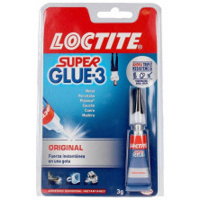 Super Glue-3 Pegamento 3 Gr