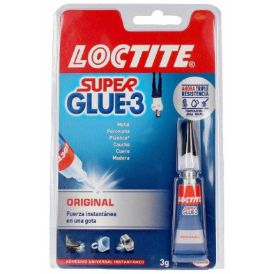 Super Glue-3 Pegamento 3 Gr