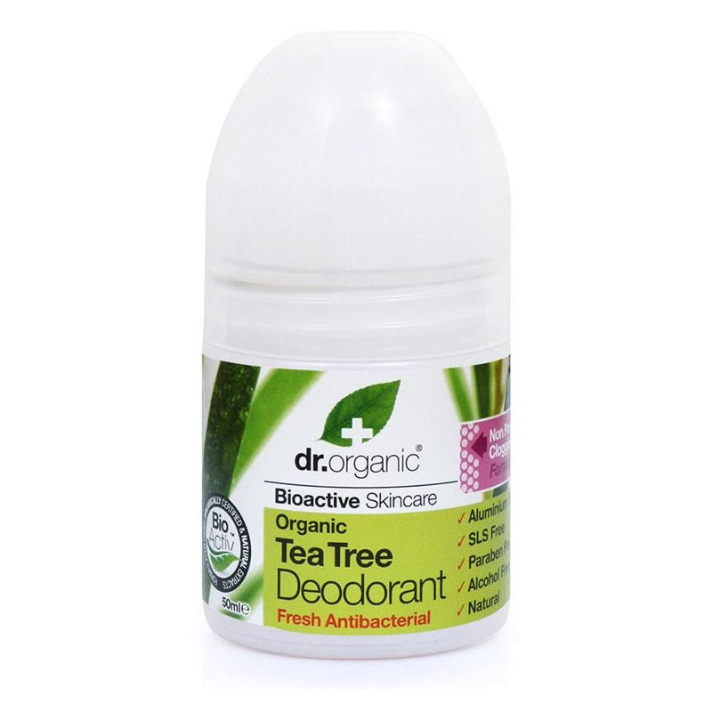 Bioactive Organic Tea Tree Deodorant Roll-On 50 Ml Bioactive Organic Tea Tree Deodorant Roll-On 50 Ml
