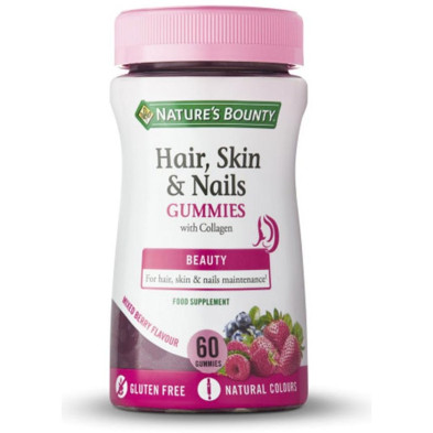 Hair,Skin Y Nails Gummies 60 Cápsulas