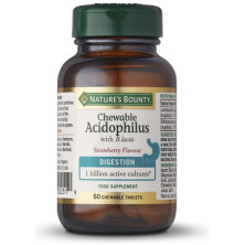 Acidophilus 60 Cápsulas Masticables Fresa