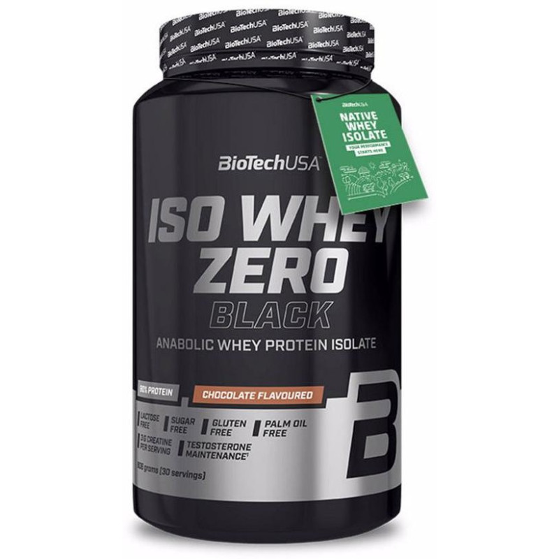 Biotech Usa Iso Whey Zero Black Strawberry 908G