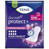 Discreet Compresa Incontinencia Maxi Noche 12 U